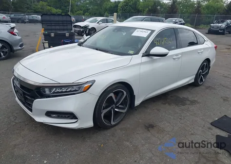 2018 Honda Accord Sport из США, поврежденный, VIN 1HGCV1F36JA225204